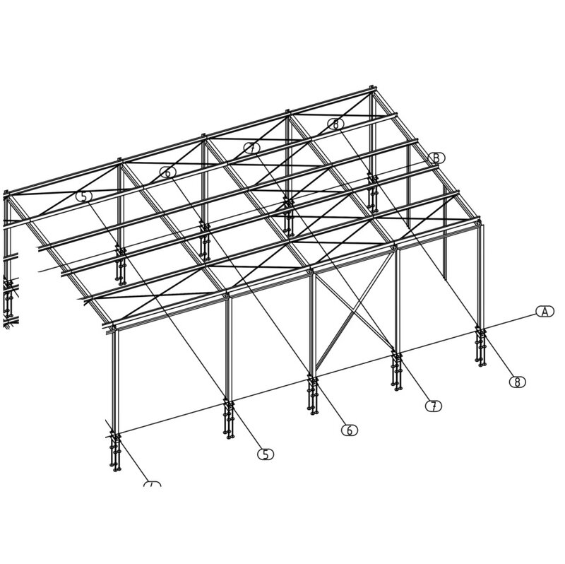 Vand hala metalica noua, 18M x 12M, 11 tone, 1.8 euro/ kg, cu proiect